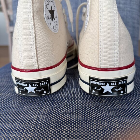 Converse  Canvas Hi-Tops, W size 9, M size 7. - Picture 6 of 7